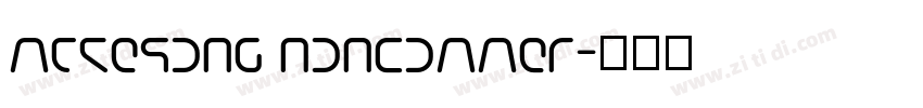 MFkesong Noncommer字体转换
